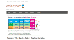 Desktop Screenshot of enfinitycorp.com